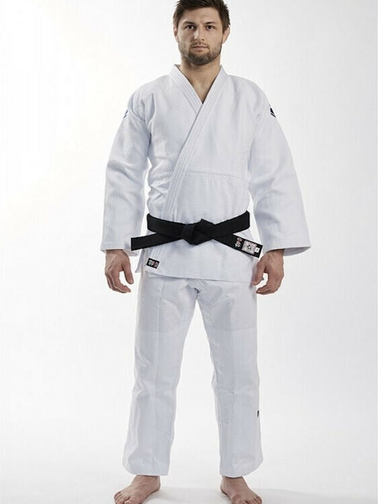 Ippon Gear Legendary Fighter Uniform Judo Weiß Schmale Passform