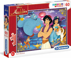 Puzzle pentru Copii Aladdin pentru 5++ Ani 60buc Clementoni