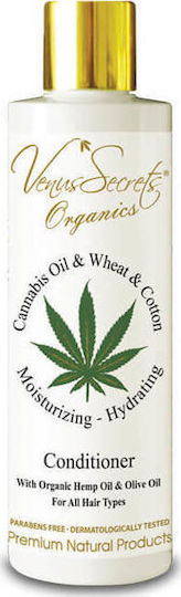 Venus Secrets Cannabis Oil & Wheat & Cotton Conditioner Ενυδάτωσης & Θρέψης 250ml