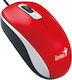 Genius DX-110 Wired Ergonomic Mouse Passion Red