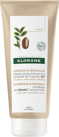 Klorane Nourishing & Repairing Conditioner Αναδόμησης/Θρέψης για Ξηρά Μαλλιά 200ml