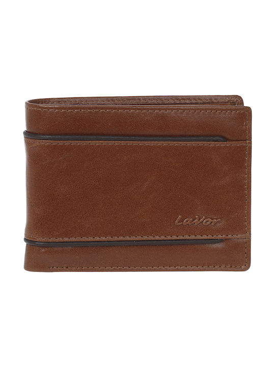 Lavor 1-3614 Men's Leather Wallet with RFID Brown