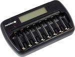 everActive NC-800 Charger 8 Batteries Ni-MH Size AA/AAA