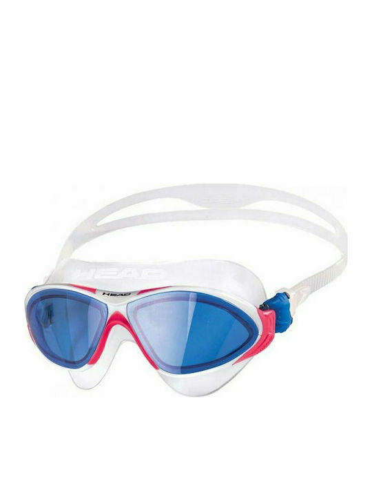 Head Horizon Schwimmbrillen Erwachsene mit Antibeschlaglinsen Blau Blau