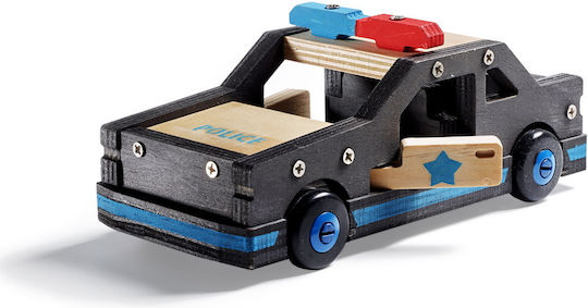 Stanley Jr Toys Παιχνίδι Κατασκευών Ξύλινo Περιπολικό για Παιδιά 5+ Ετών