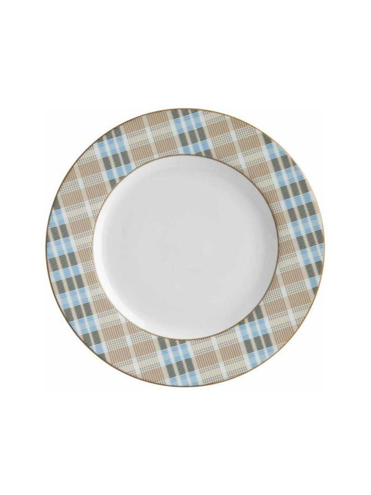 Ionia Picnic Serving Platter made of Porcelain Multicolored with Diameter 31cm