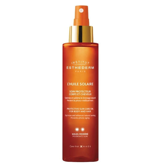 Institut Esthederm L'Huile Solaire Λάδι Μαυρίσματος Σώματος σε Spray 150ml