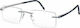 Silhouette Herren Metallisches Brillengestell Blau 5529 FG 4510