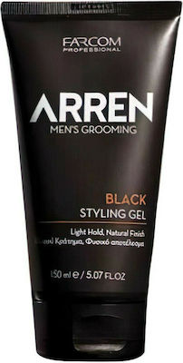 Farcom Arren Black Styling Haargel mit Farbe für graues Haar 150ml