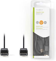 Nedis Cable DisplayPort male - DisplayPort male 2m Black (CCGB37010BK20) Nedis Cable DisplayPort male - DisplayPort male 2m Black (CCGB37010BK20)