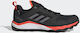Adidas Terrex Agravic GTX Bărbați Pantofi sport Trail Running Impermeabile cu Membrană Gore-Tex Core Black / Grey Four / Solar Red