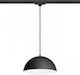 Rendl Light Studio Monroe 30 Pendant Light Single-Light Bell for Socket E27 Black