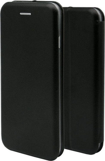 iNOS Curved M-Folio Book Piele artificială Negru (Xiaomi Mi 9T / 9T Pro)