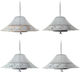 ARlight 103/72W Pendant Light Single-Light Bell Multicolour