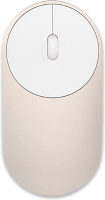 Xiaomi Mi Mouse Ασύρματο Bluetooth Mini Ποντίκι Gold - White