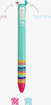 Legami Milano Click Clack Pen Ballpoint with Multicolour Ink Llama