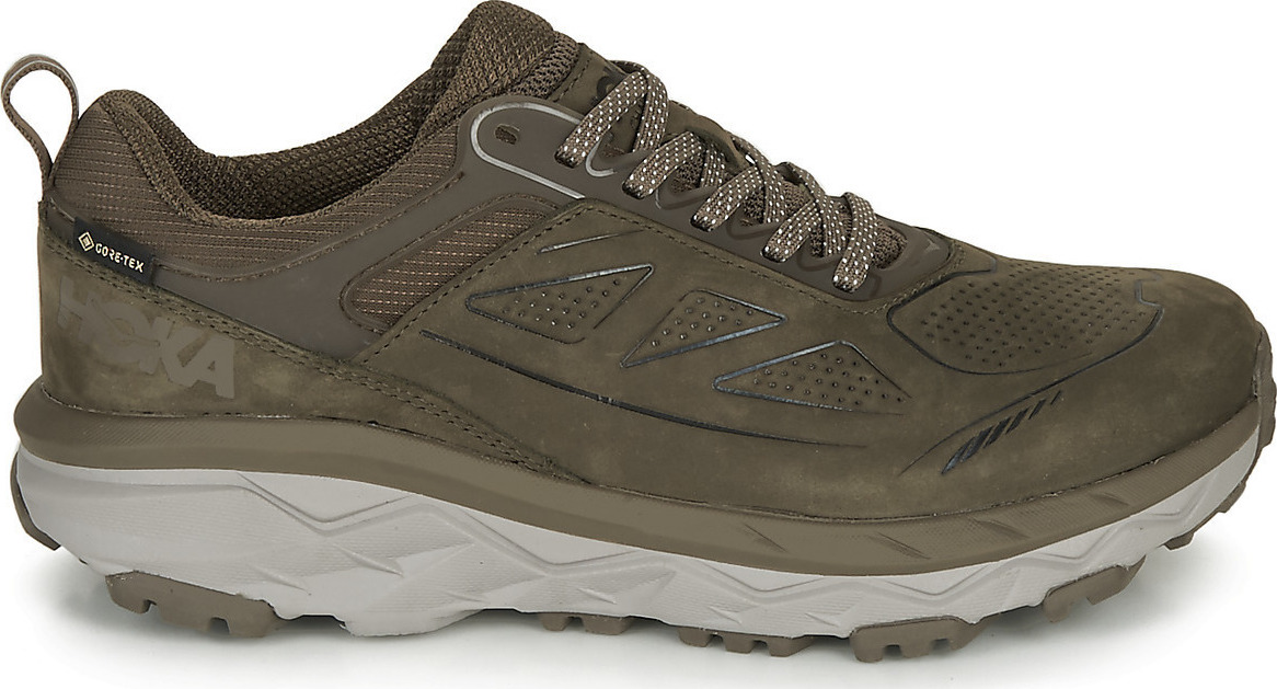 hoka challenger low tan