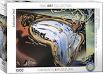 Soft Watch At Moment of First Explosion by Salvador Dali Puzzle 2D 1000 Bucăți