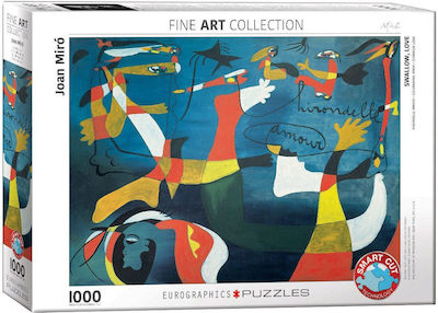 Swallow Love by Joan Miro Puzzle 2D 1000 Pieces