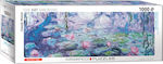 Waterlilies Panorama by Claude Monet Puzzle 2D 1000 Bucăți