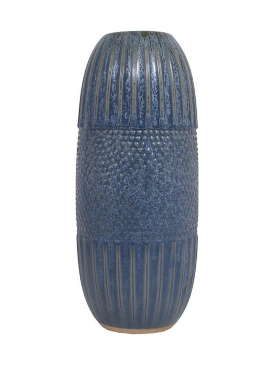 Etiquette Ceramic Vase 10x10x38cm