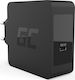 Green Cell USB-C Port Charger with USB-C Cable 60W Power Delivery Black (CHAR09)