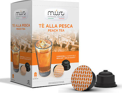 Must Peach Tea Capsule Compatible with Dolce Gusto Machines 16pcs