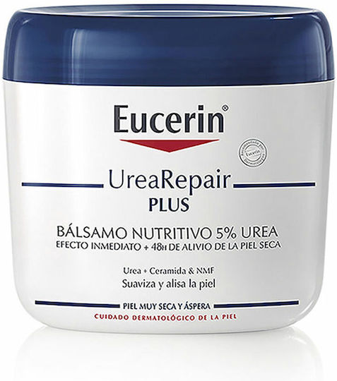 Eucerin Urearepair Plus 5% Moisturizing Restoring Body Balm with Urea & Ceramides for Dry/Very Dry Skin 450ml