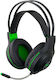 Esperanza Thunderbird Over Ear Gaming Headset με σύνδεση 3.5mm Green