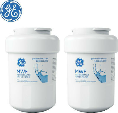 General Electric Innenbereich Ersatz-Wasserfilterkartusche für Kühlschrank MWF 2Stück