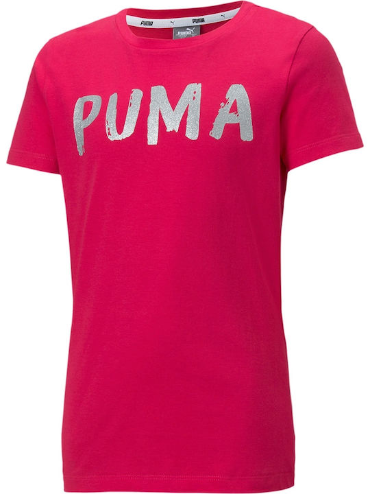 PUMA Fuchsia Kids Top