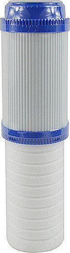 QWaterFilters Filtru de Apă de Înlocuire pentru Blat și Sub Blat din Cărbune Activ 10" PP-GAC 10"