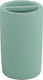 Marva Toothbrush Holder Cement Tabletop Cup Holder Concrete Green