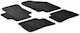 Gledring Σετ Μπροστινά και Πίσω Πατάκια 4τμχ για Mitsubishi Asx Citroen C4 Aircross 2012-2016 Μαύρα