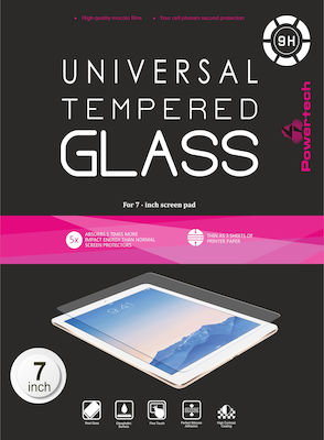 Powertech 9H 0.33mm Gehärtetes Glas (Universal 7") PT-391