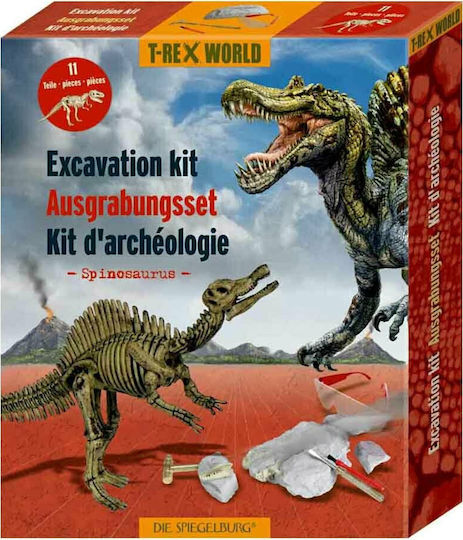 Die Spiegelburg Excavation Kit Spinosaurus T-Rex World Educational Game Dinosaur Excavation for 6+ years old Years Old