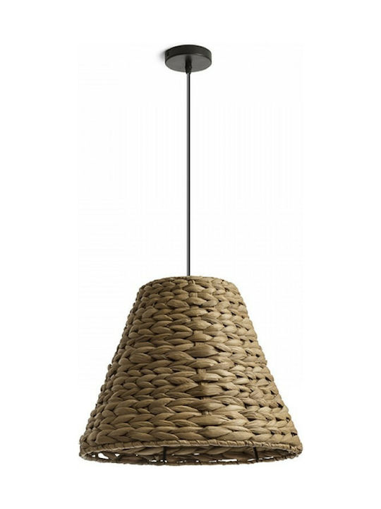 Rendl Light Studio Jamaica Pendant Light Brown 34cm