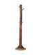 Ravenna Lisette Freestanding Coat Rack Wooden Brown 45x45x180cm