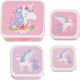 A Little Lovely Company Plastic Kids' Lunch Set...