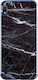 Marble Back Cover Silicon Negru (Galaxy A10)