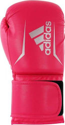 Adidas Speed 50 Synthetic Leather Boxing Competition Gloves Pink