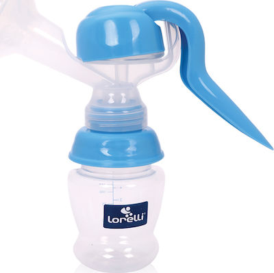 Lorelli Pompa de sân simplă manuală Classic Albastru 150ml