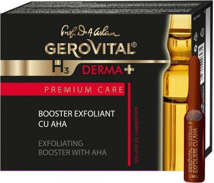 Gerovital H3 Derma+ Premium Care Lotion για Peeling Προσώπου 4 x 2ml