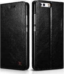 Xoomz Genuine Leather Wallet Piele Negru (Huawe...