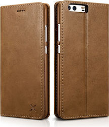 Xoomz Genuine Leather Wallet Piele Maro (Huawei...
