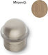 Opritor Ușă Aluminiu Bronze Φ2.9x3.8cm 1buc