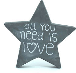 Stone Star with Logo All You Need is Love | 014, rin-014