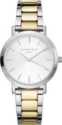Rosefield The Tribeca Watch with Metal Bracelet Gold