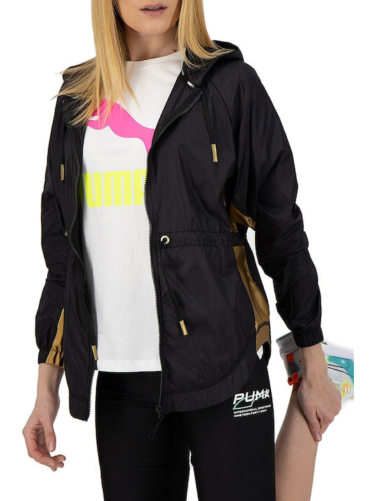 Metal splash hooded women's training best sale anorak