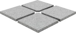 vidaXL Stand De Umbrelă Din Țesătură Gri 47x47x4.5cm 4 Bucăți